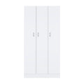 Wardrobe Erie, Bedroom, White White Particle Board Engineered Wood