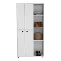 Armoire Boise, Bedroom, White White Particle Board Engineered Wood