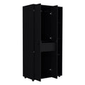 Armoire Boise, Bedroom, Black Black Particle Board Engineered Wood