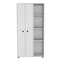 Armoire Boise, Bedroom, White White Particle Board Engineered Wood