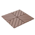 Plastic Interlocking Deck Tiles,44 Pack Patio Deck Tiles,12