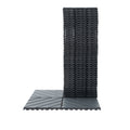 Plastic Interlocking Deck Tiles,44 Pack Patio Deck Tiles,12