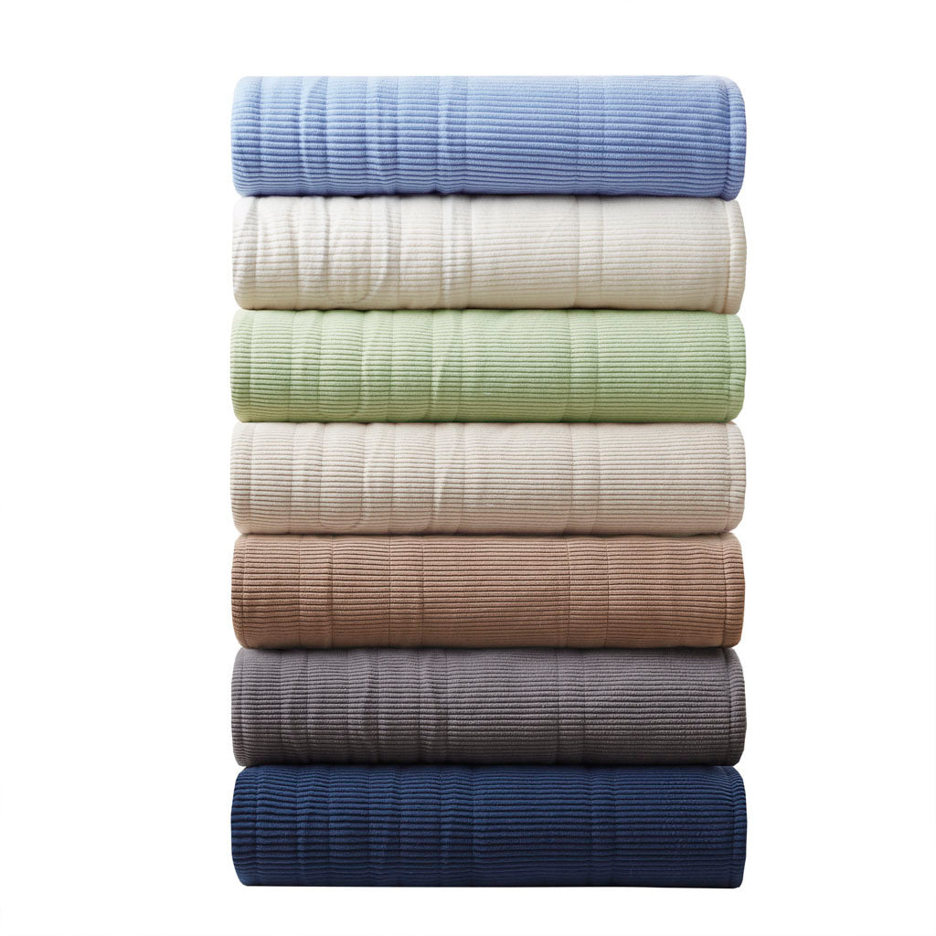 Heated Blanket navy-polyester