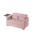 Pink Velvet Sofa Bed Pink Velvet Wood Tufted Back Foam Velvet 2 Seat