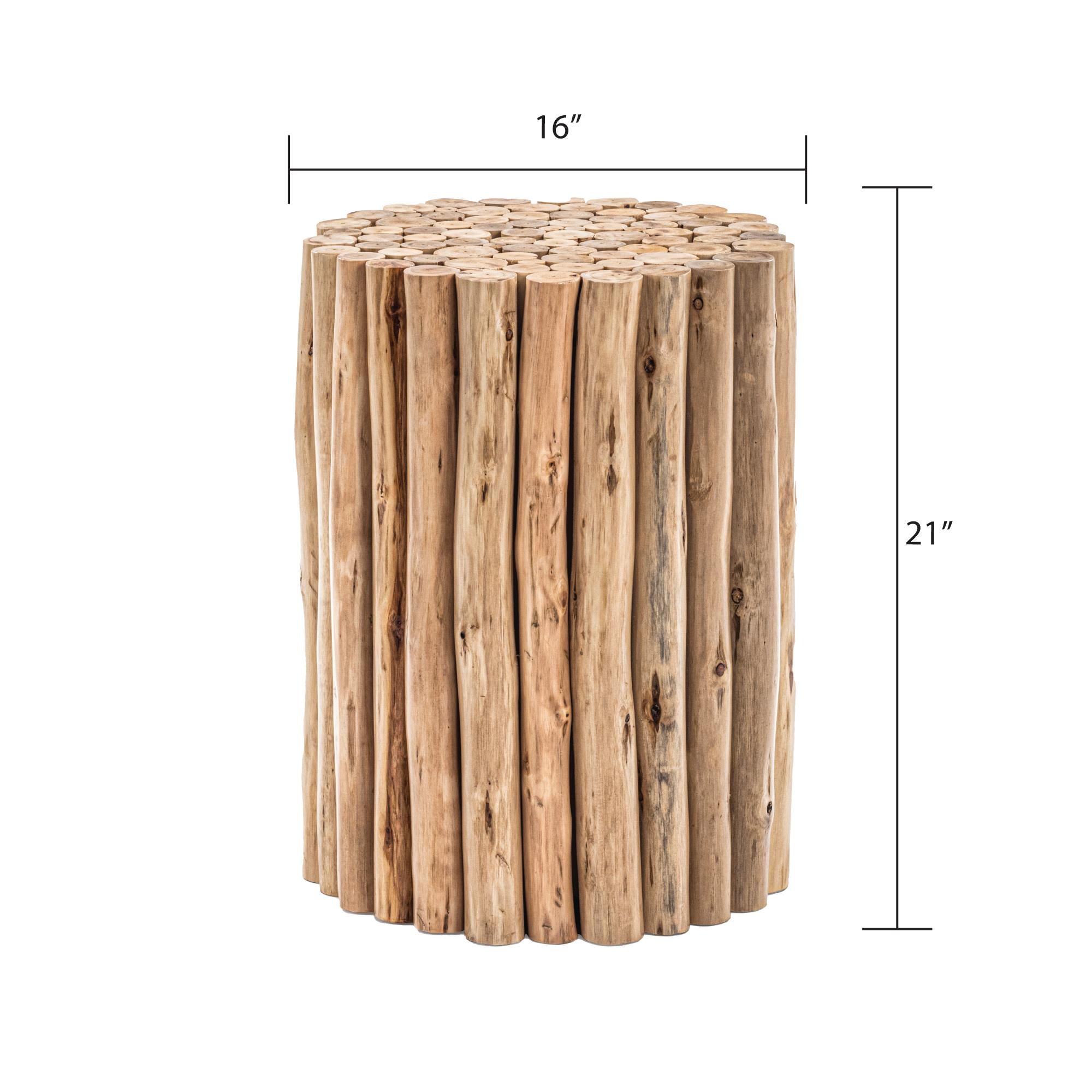 Et1009 16 End Table Natural Natural Primary Living Space Contemporary,