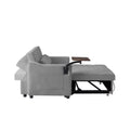 Grey Velvet Sofa Bed Grey Velvet Wood Tufted Back Foam Velvet 2 Seat