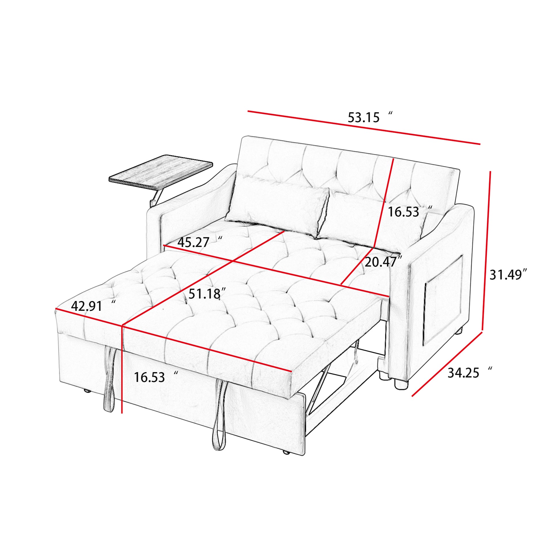 Cream White Velvet Sofa Bed Cream White Velvet Wood Tufted Back Foam Velvet 2 Seat
