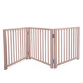 17.5 Inch Pet Fence Suitable For Indoor Use Log Environmental Protection Material Natural Pine