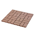 Plastic Interlocking Deck Tiles,44 Pack Patio Deck Tiles,12