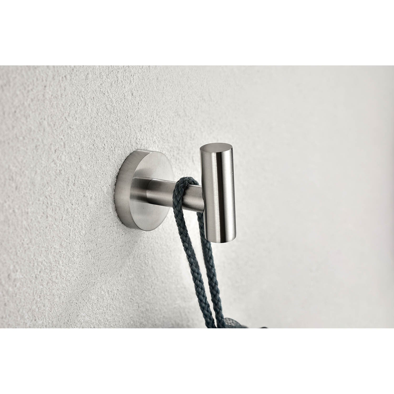 3 Piece Bathroom Hardware Set brushed nickel-stainless steel