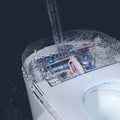 Smart Toilet Bidet Combo With Self Cleaning -