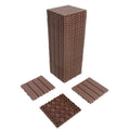 Plastic Interlocking Deck Tiles,44 Pack Patio Deck Tiles,12