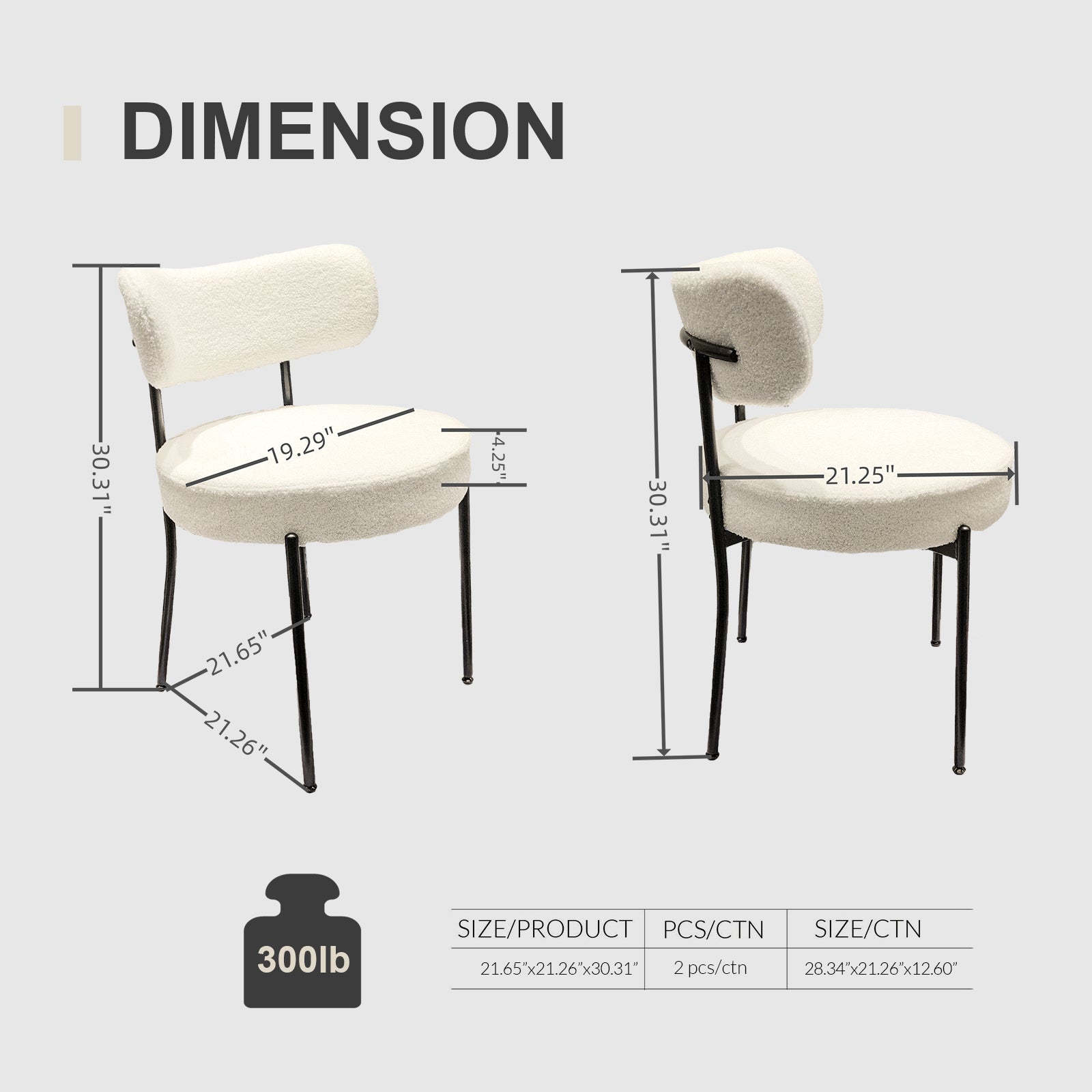 Scalable Dining Table Table Set For 6 8 Person For Dining Room,Curved Backrest Round Upholstered Soft Padded Armless Dining Chairs And Very Large Dining Room Table Kitchen Table Chair Set Black White Mdf Metal