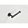 3 Piece Bathroom Hardware Set matte black-stainless steel