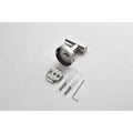 3 Piece Bathroom Hardware Set brushed nickel-stainless steel