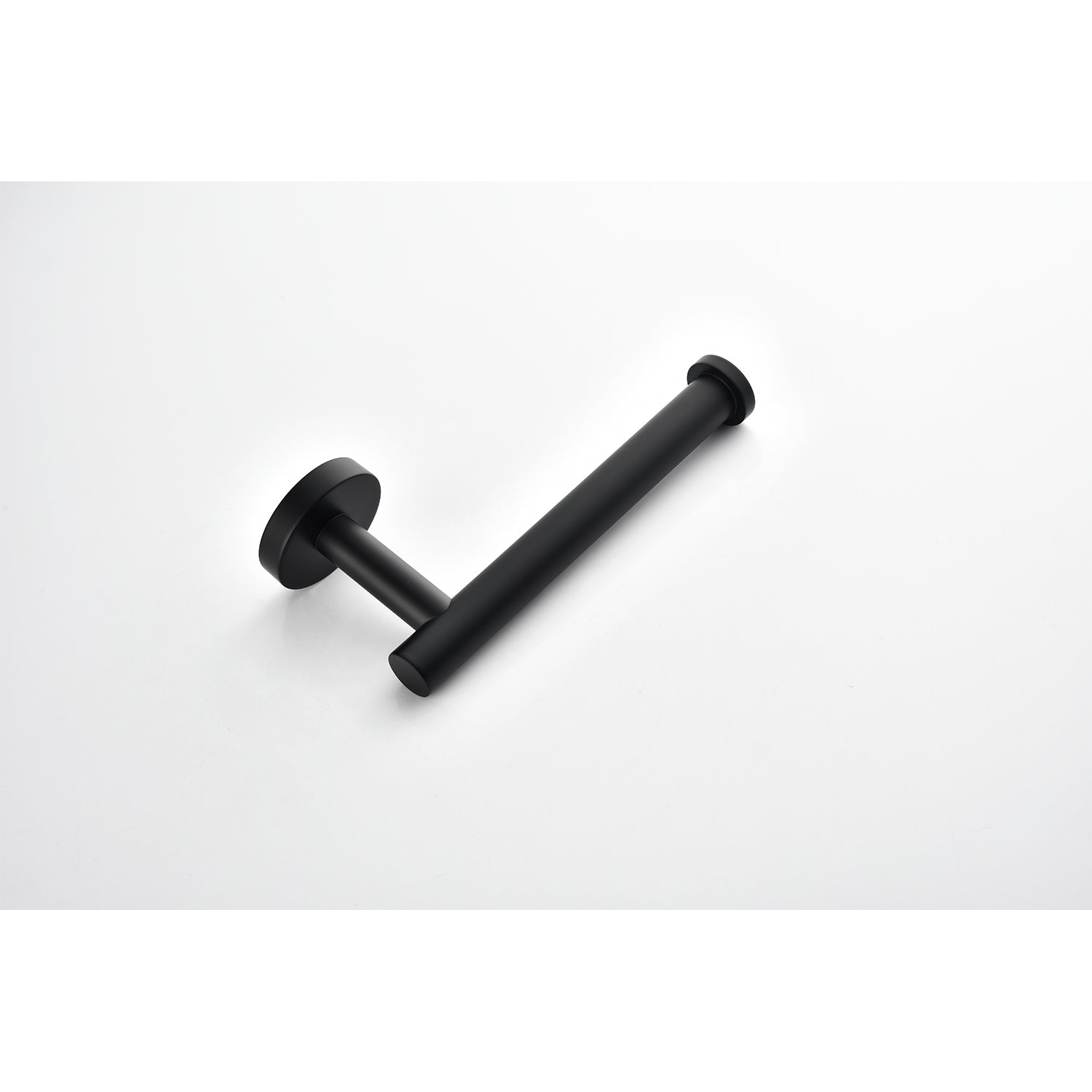 3 Piece Bathroom Hardware Set matte black-stainless steel