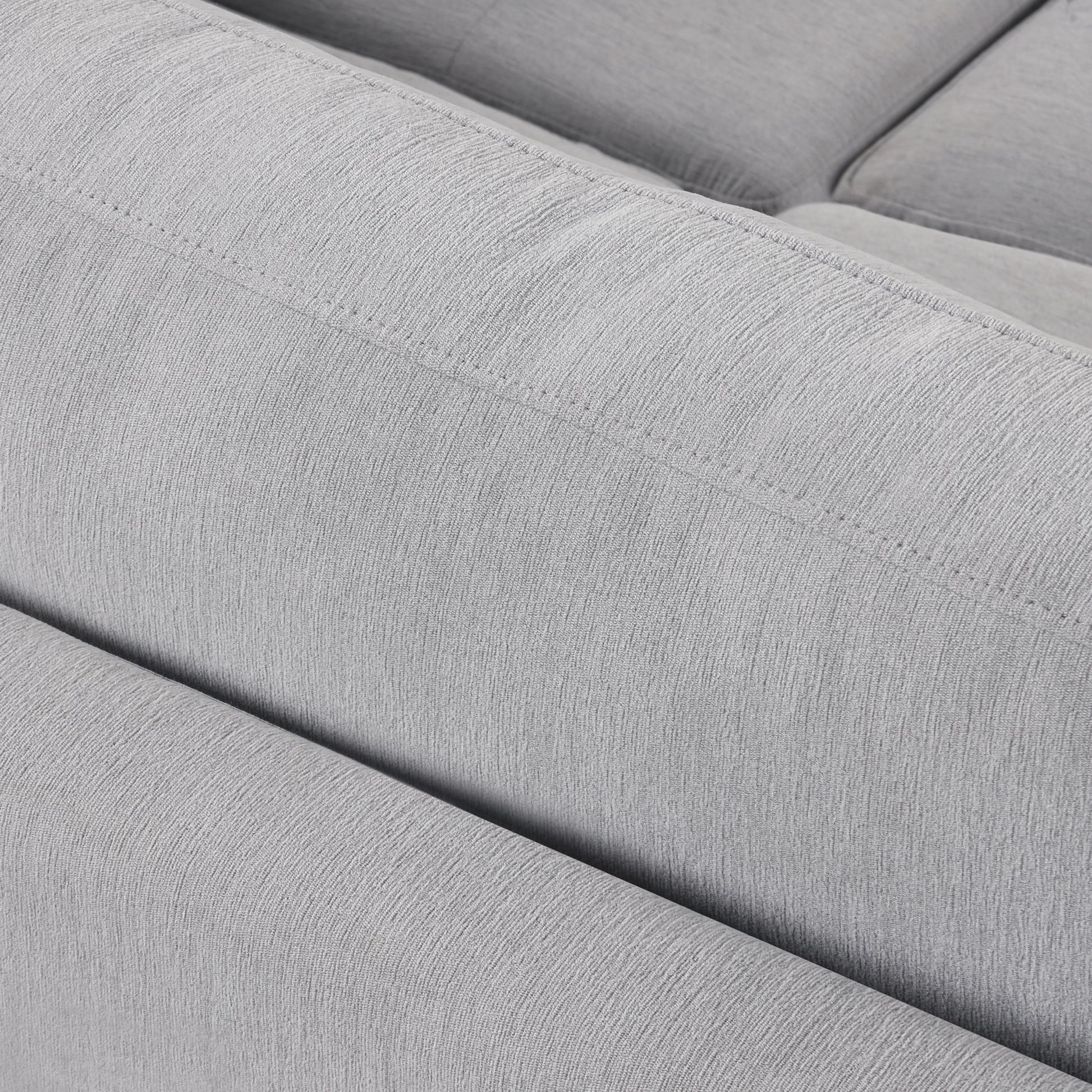 Sectional Sleeper Sofa With Pull Out Bed And Lounge Chair, Usb And Type C Interfaces, Suitable For Living Room, Office, And Spacious Spaces Gray Polyester