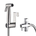 Bidet Sprayer For Toilet, Handheld Cloth Diaper Sprayer Silver Metal