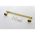 3 Piece Bathroom Hardware Set brushed gold-stainless steel