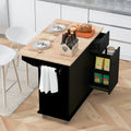 Kitchen Island with Drop Leaf, 53.9