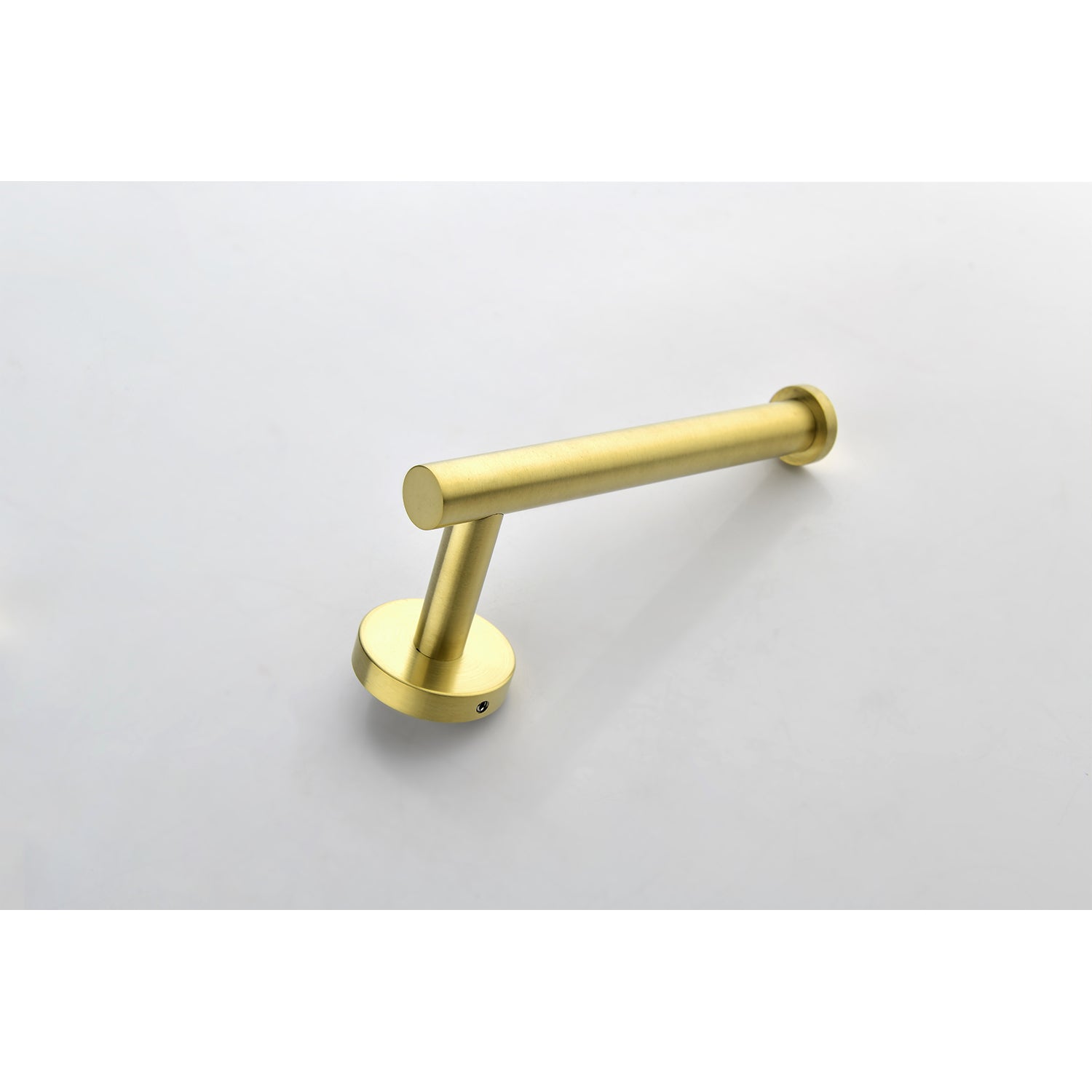 6 Piece Stainless Steel Bathroom Towel Rack Set Wall Mount Brushed Gold Stainless Steel