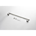 6 Piece Stainless Steel Bathroom Towel Rack Set Wall Mount Brushed Nickel Stainless Steel