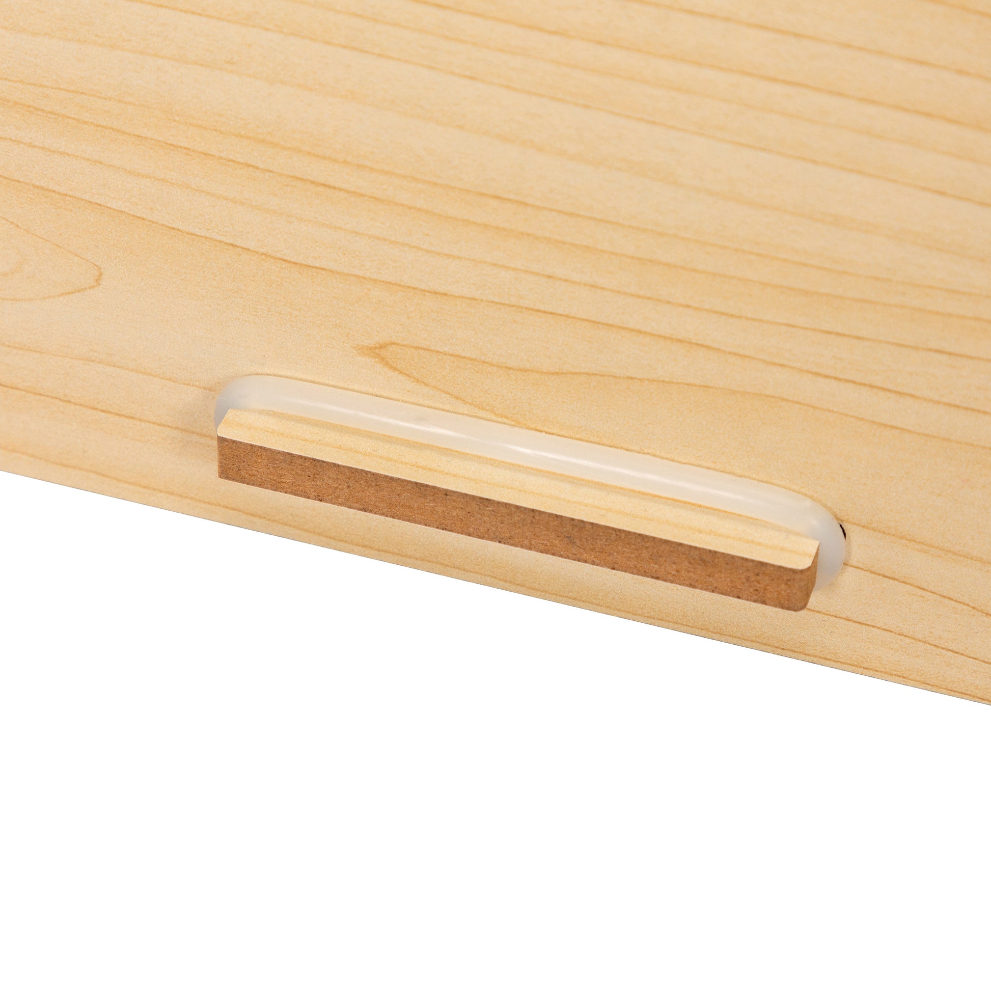 Wooden Hamster Cage Small Animals House, Acrylic Hutch For Dwarf Hamster, Guinea Pig, Chinchilla, Opening Top With Air Vents Natural Mdf