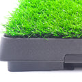 Pet Toilet Dog Potty Artificial Turf Environmental Protection With Drawer Green Abs