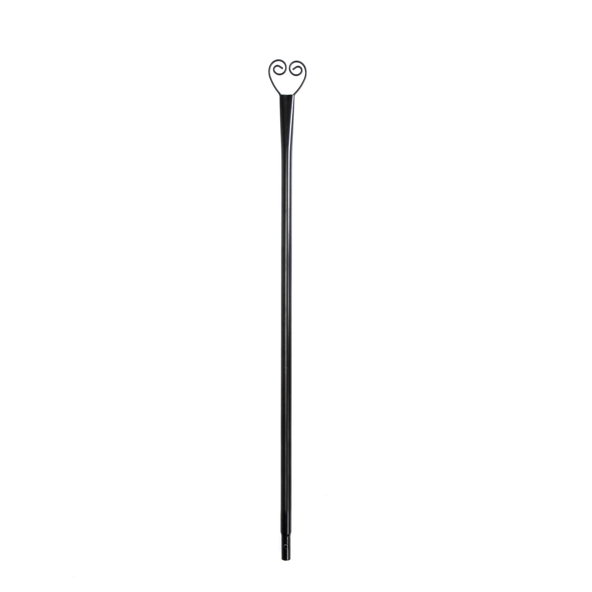 Set of 6 RC String Light Pole, 9 FT Lighting Stand black-metal