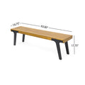 Bench Set Of 2 Teak Wood