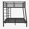 Metal Full Xl Over Queen Bunk Bed For Teens And Adults,Space Saving Noise Reduced No Box Spring Needed, Old Sku W1307S00015 Expect Arrive Date 2024 3 24 Black Metal