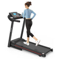 Fitshow App Home Foldable Treadmill With Incline, Folding Treadmill For Home Workout, Electric Walking Running Treadmill Machine 5