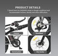 Aostirmotor Folding Electric Bike Ebike Bicycle 750W Motor 20