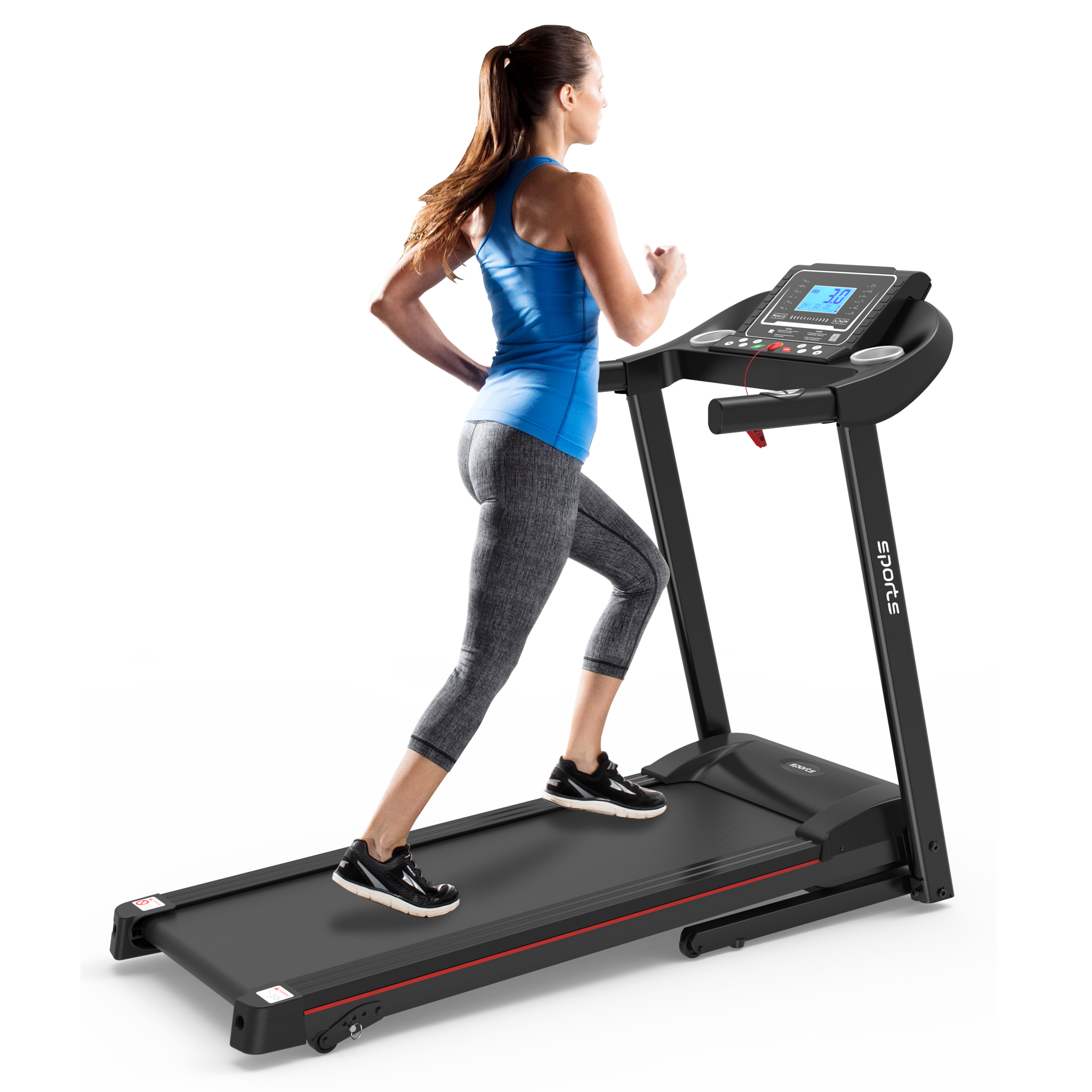 Fitshow App Home Foldable Treadmill with Incline