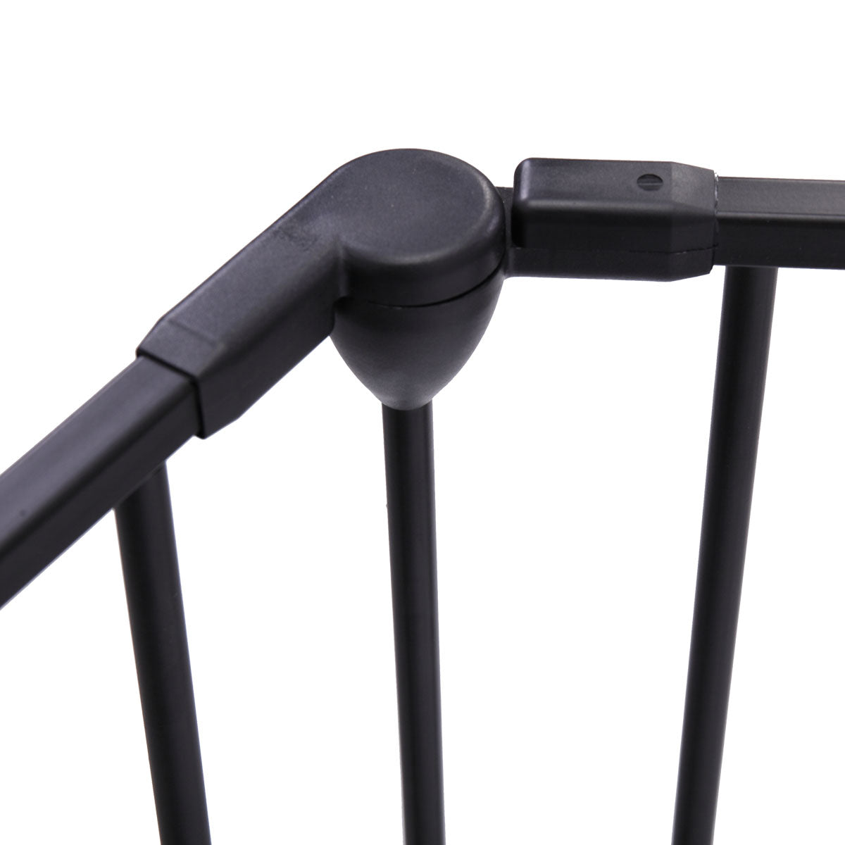 Fireplace Fence Black 5 Piece Set Black Metal