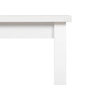 End Table With Charging Station, Narrow Sofa Side Table, Wooden Nightstand, Bedroom Living Room Furniture, White White Mdf