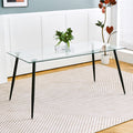 Modern Kitchen Glass dining table 63