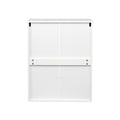 Wall Mounted Barber Shampoo Station Storage Cabinet Salon Beauty Spa Equipment For Barber Salon Shop White Mdf