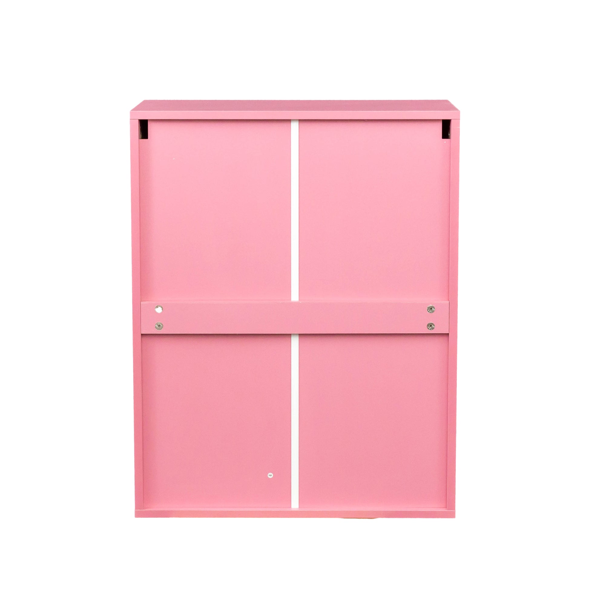 Wall Mounted Barber Shampoo Station Storage Cabinet Salon Beauty Spa Equipment For Barber Salon Shop Pink Mdf