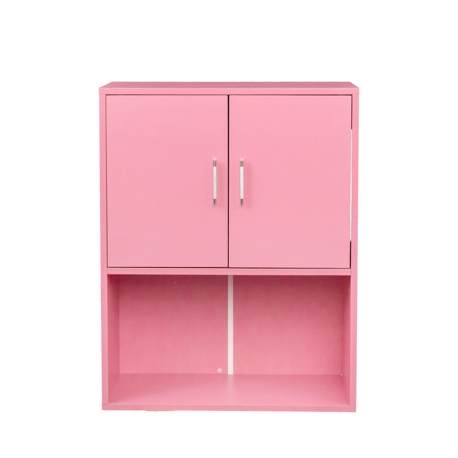 Wall Mounted Barber Shampoo Station Storage Cabinet Salon Beauty Spa Equipment For Barber Salon Shop Pink Mdf