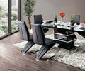 Contemporary Style Z Shaped Chair Base 2Pcs