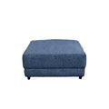 Summit Navy Modular Sectional 7 Seat Configuration Navy Wood Polyester 7 Seat