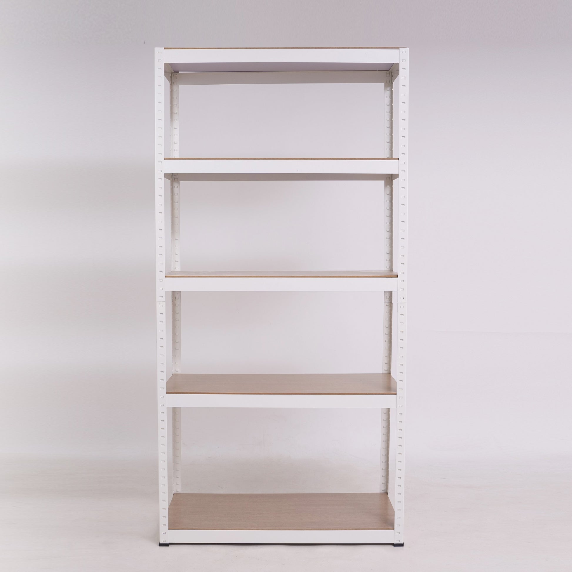 Storage Shelves 5 Tier Adjustable Garage Storage Shelving, Heavy Duty Metal Storage Utility Rack Shelf Unit For Warehouse Pantry Closet Kitchen, 23.6" X 15.7" X 47.2", White White Steel