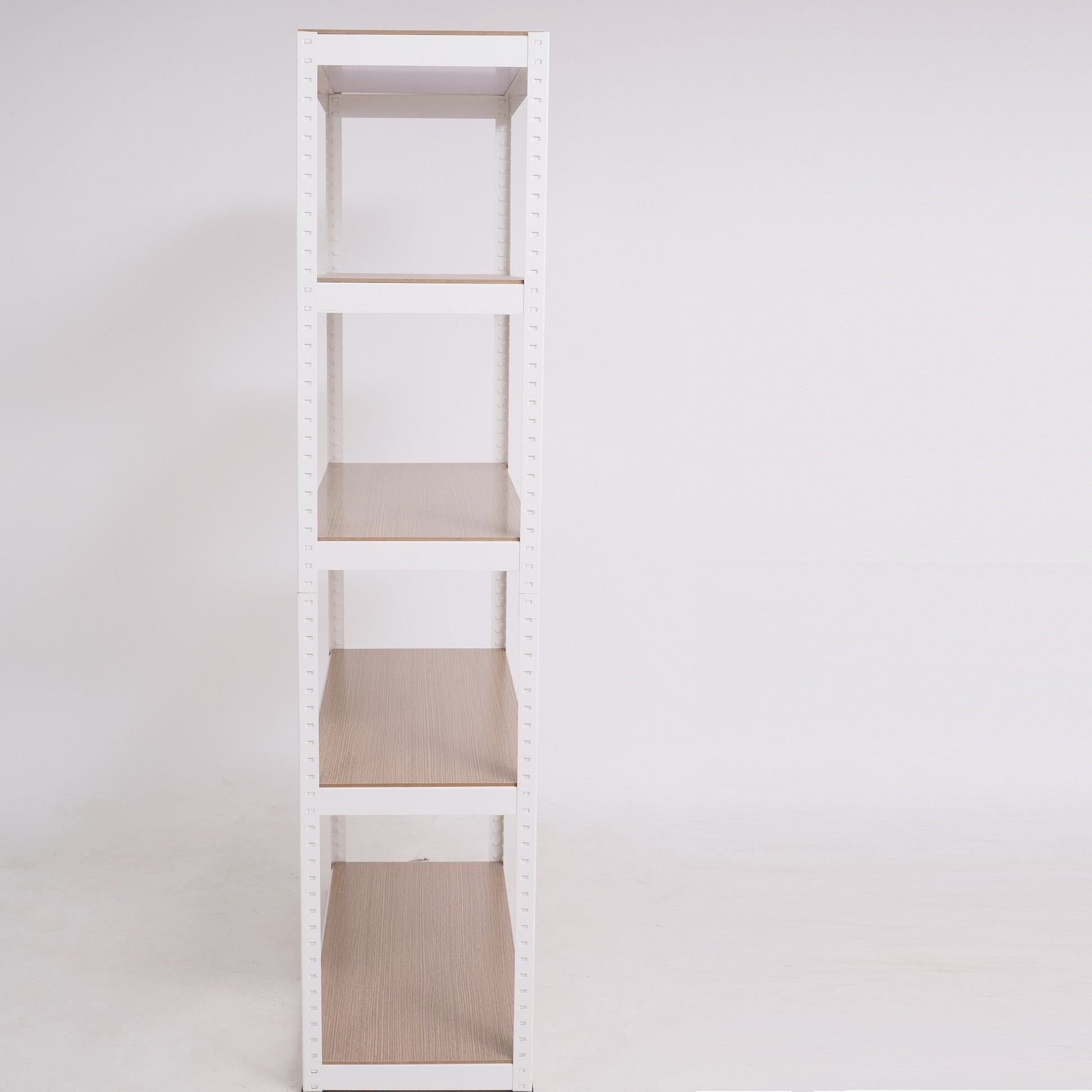 Storage Shelves 5 Tier Adjustable Garage Storage Shelving, Heavy Duty Metal Storage Utility Rack Shelf Unit For Warehouse Pantry Closet Kitchen, 23.6" X 15.7" X 47.2", White White Steel