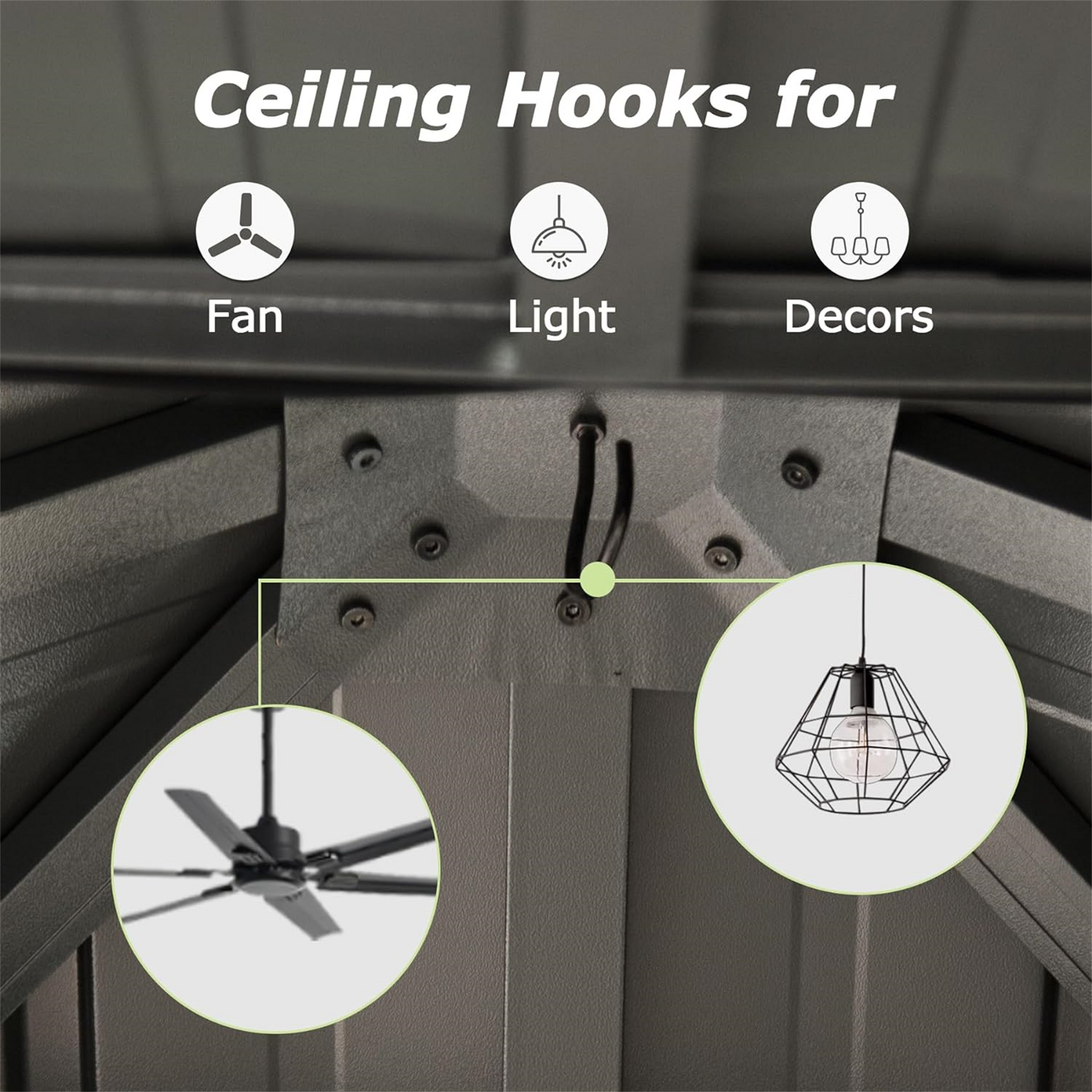 10' X 10' Hardtop Gazebo, Aluminum Metal Gazebo With Galvanized Steel Double Roof Canopy, Curtain And Netting, Permanent Gazebo Pavilion For Patio, Backyard, Deck, Lawn Gray Aluminum