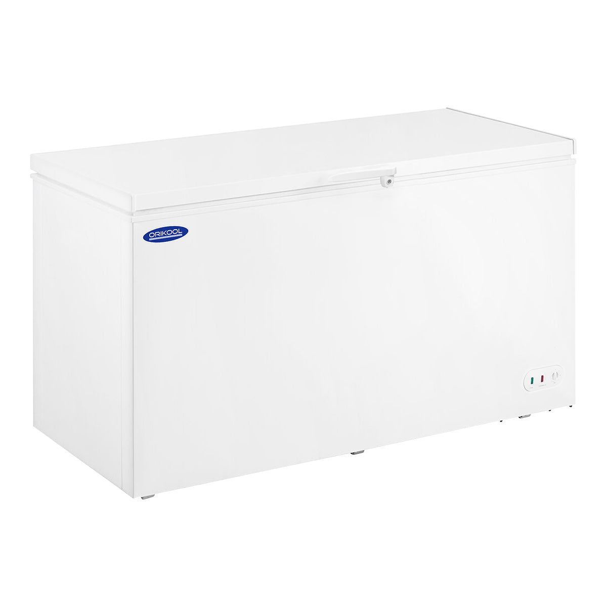 ORIKOOL Chest Freezer 16.4 Cu.ft Solid Top Commercial white-steel