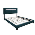 Green Adjustable Queen Size Upholstered Bed Frame Velvet Fabric Laminated Bed Frame Box Spring Not Required Queen Green Wood Espresso Bedroom Minimalist,Retro Rubberwood Adjustable Bedbase Fiber Foam And Polyester Fiber Pad Velvet Upholstered