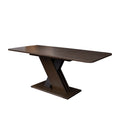 Multifunctional Extendable Console Table Grayish Brown Mdf