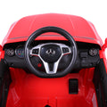 6V Licensed Mercedes Benz Amg Electric Vehicle, Kid Ride On Car With Parental Remote Control ,Mp3 Player Headlights Opening Doors For Children 3 8, Red Red Polypropylene