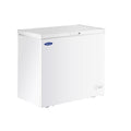 ORIKOOL Chest Freezer 7.0 Cu.ft Solid Top Commercial white-steel